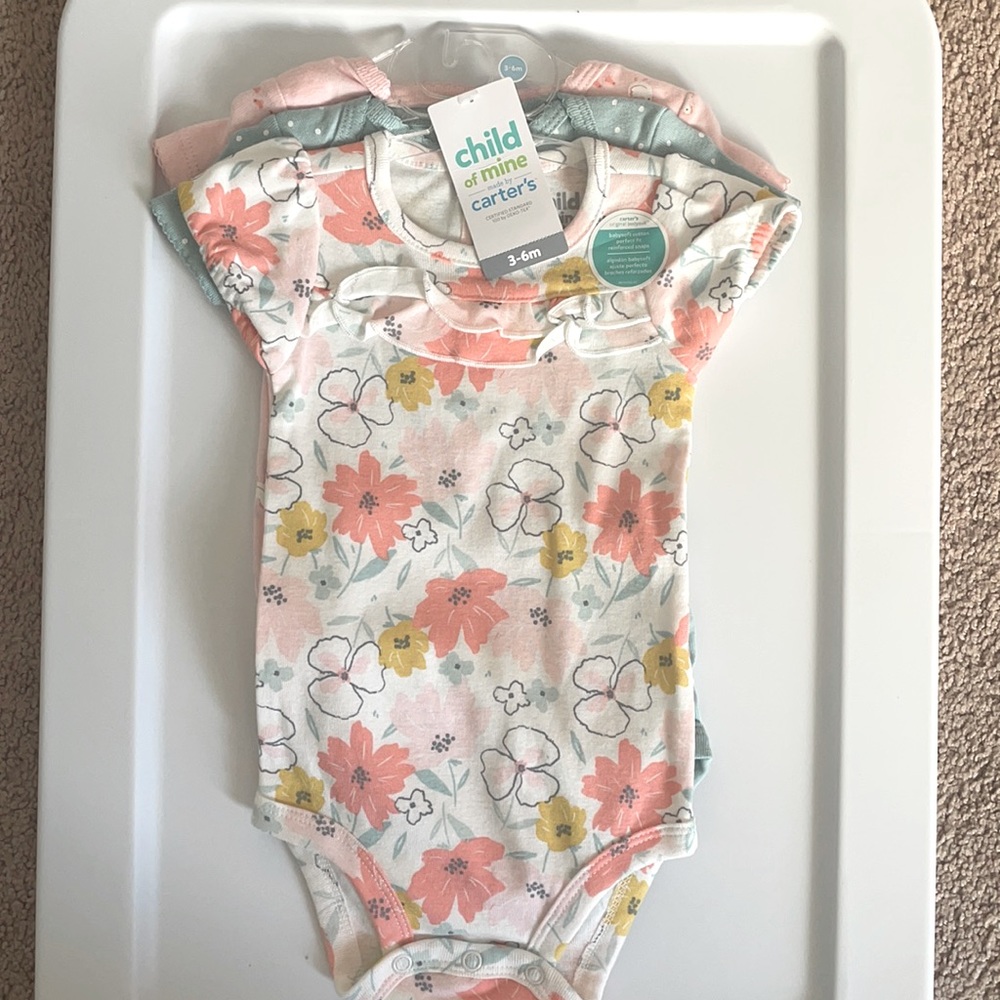 3 pack Child of mine onesies